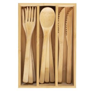 Bamboo cutlery